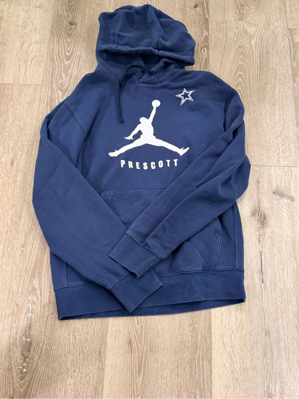 Jordan Dak Prescott Navy Pullover Hoodie for Men